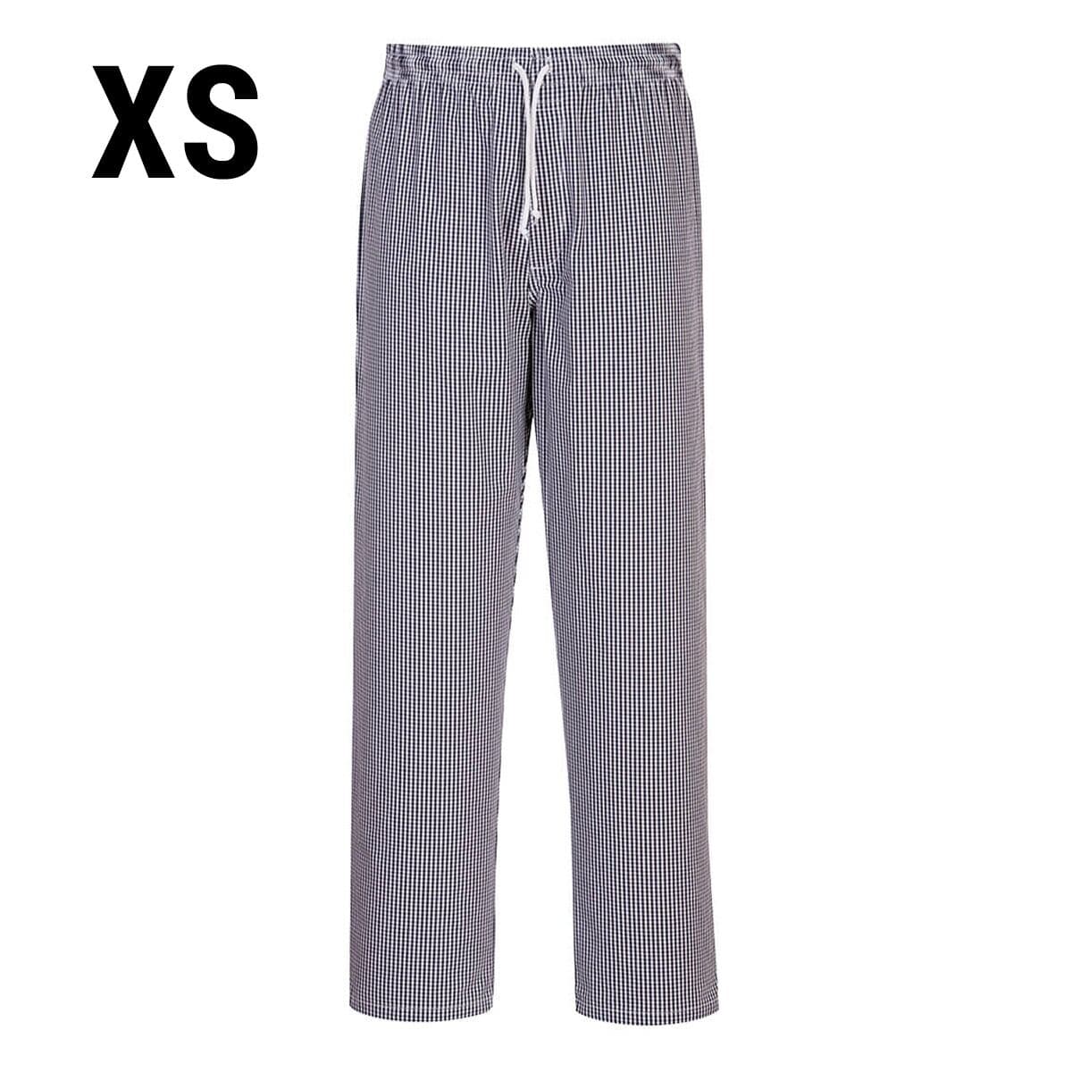 Bromley chef's trousers - check - size: XS	