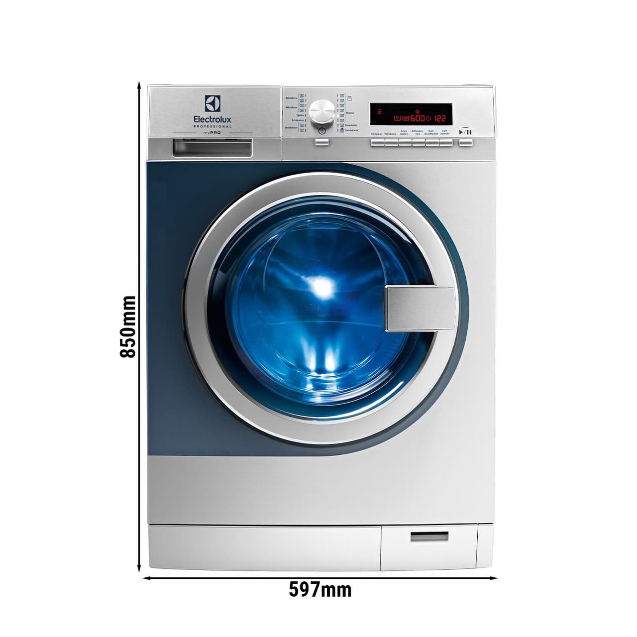 ELECTROLUX | myPRO WE170V - Chytrá profesionální pračka - 8 kg - s vypouštěcím ventilem