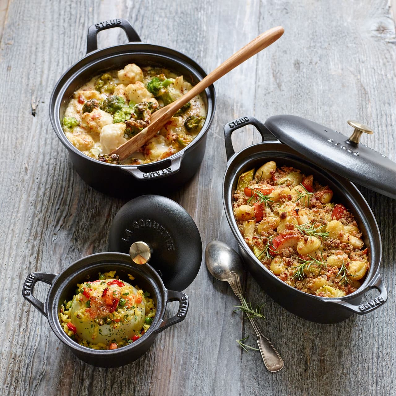 STAUB | SPECIALITIES - La Coquette - Ø 120 mm - litina - černý