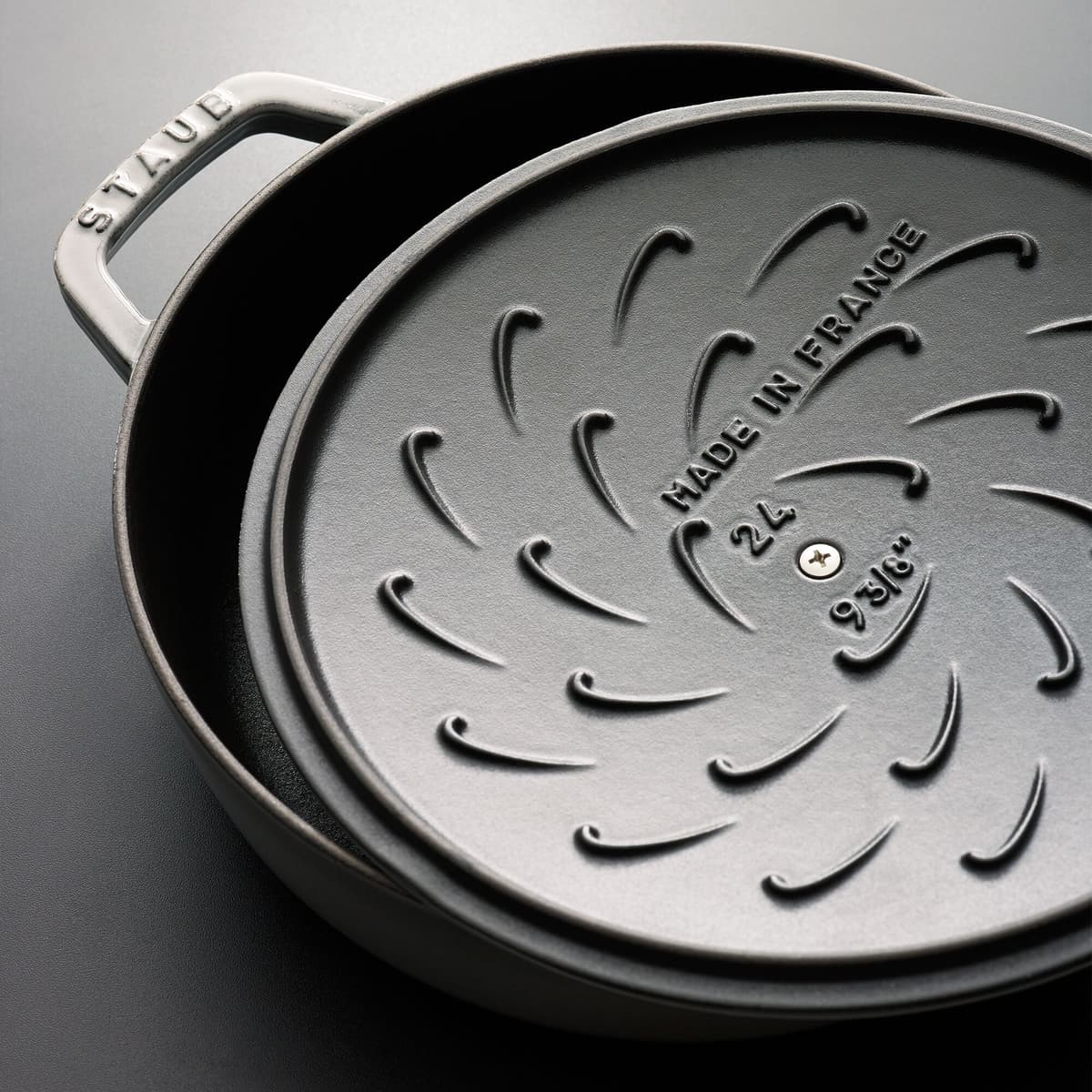 STAUB | BRAISERS - Hrnec na  pečení Chistera - Ø 280 mm - litina - bílý lanýž