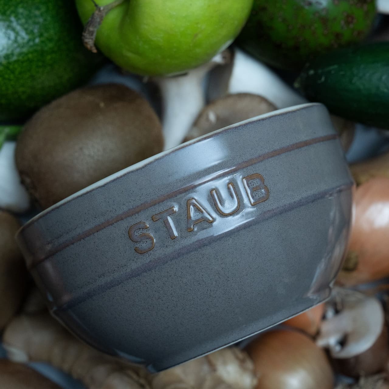 STAUB | CERAMIQUE - Mísa - Ø 120 mm - keramika - antická šedá