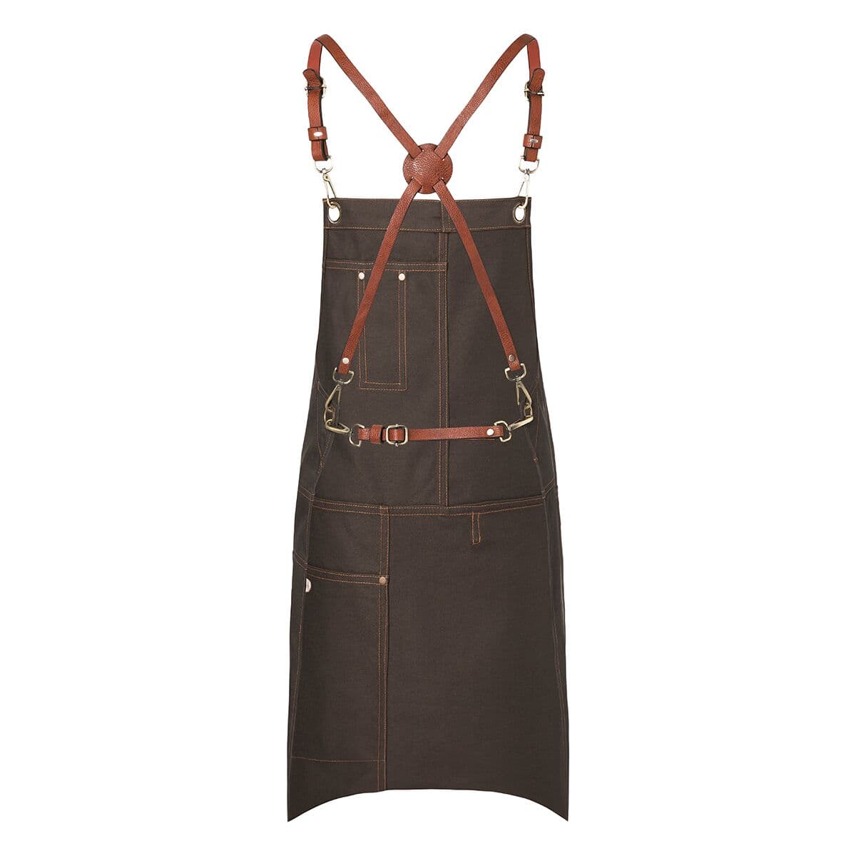 Karlowsky - Bib Apron Urban X-Style - Chocolate