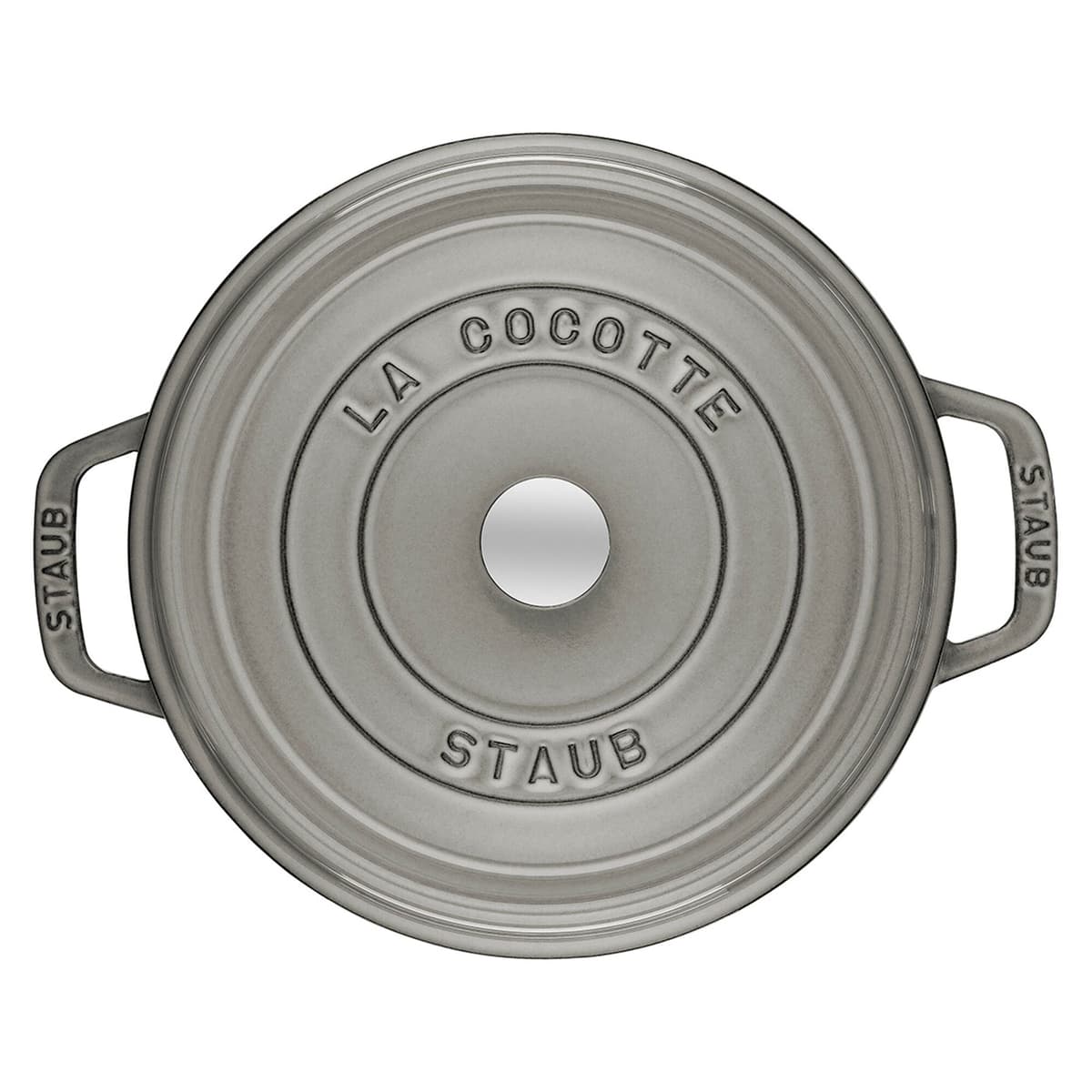 STAUB | LA COCOTTE - kokotka - Ø 260 mm - litina - grafitově šedá