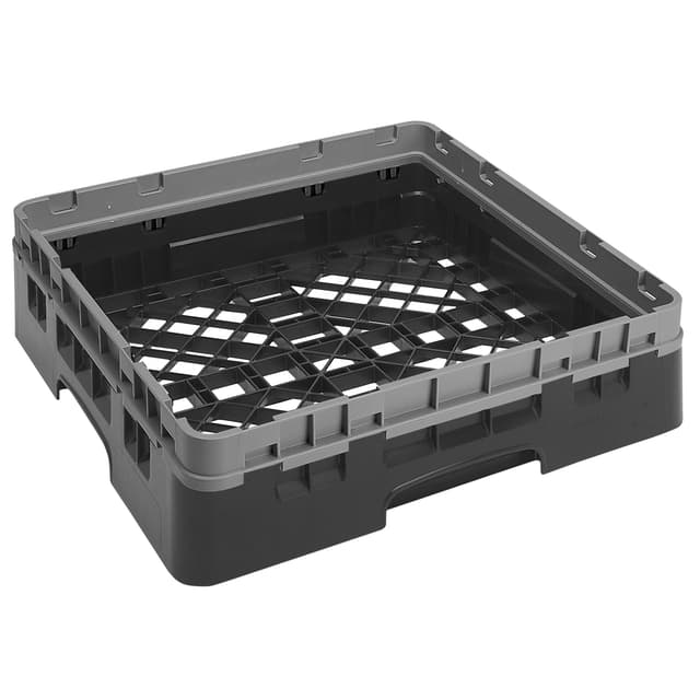 CAMBRO | CAMRACK® -  Mycí koš Basic 1/1 s 1 nástavcem - 500x500mm - černý