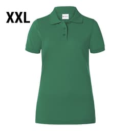 (6 pieces) Karlowsky - Ladies Workwear Poloshirt Basic - Forest Green - Size: 2XL