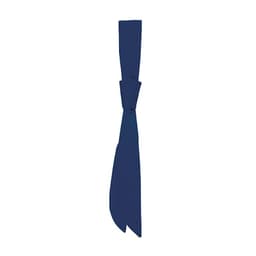 (5 pieces) KARLOWSKY Women´s service tie - 94 x 5 cm - Navy