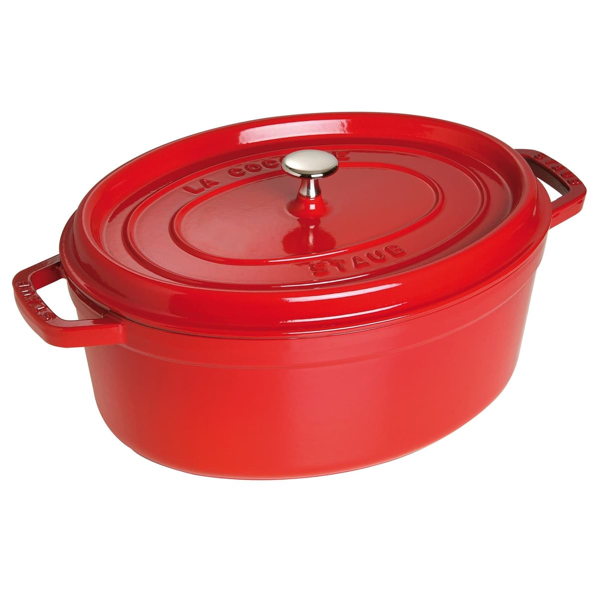 STAUB | LA COCOTTE - kokotka - oválná - 270 mm - litina - třešňově červená