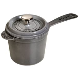 STAUB | SPECIALITY - Hrnec s dlouhou rukojetí - Ø 140 mm - litina - grafitově šedý