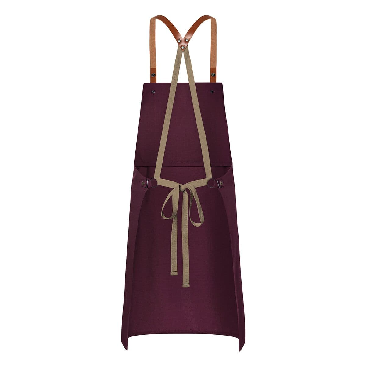 Karlowsky - Bib Apron Green Generation - Eggplant