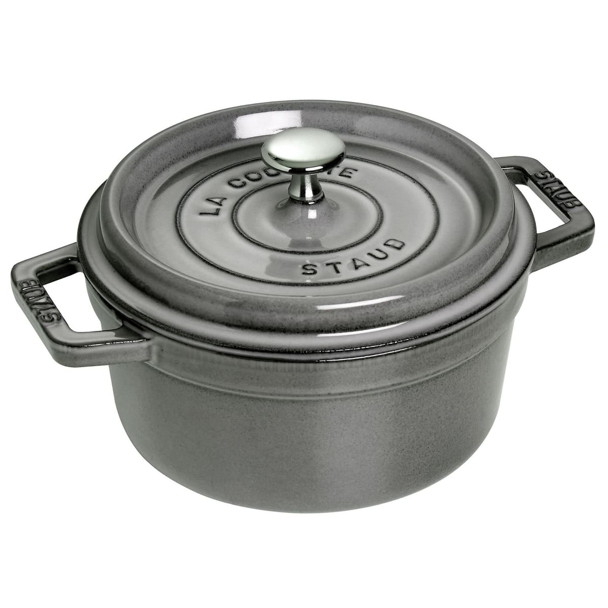 STAUB | LA COCOTTE - kokotka - Ø 220 mm - litina - grafitově šedá