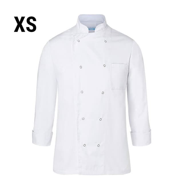 Karlowsky Cooking Jacket Basic - White - Size: XS