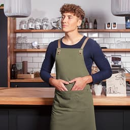 Karlowsky - Bib Apron Urban-Nature - Moss Green