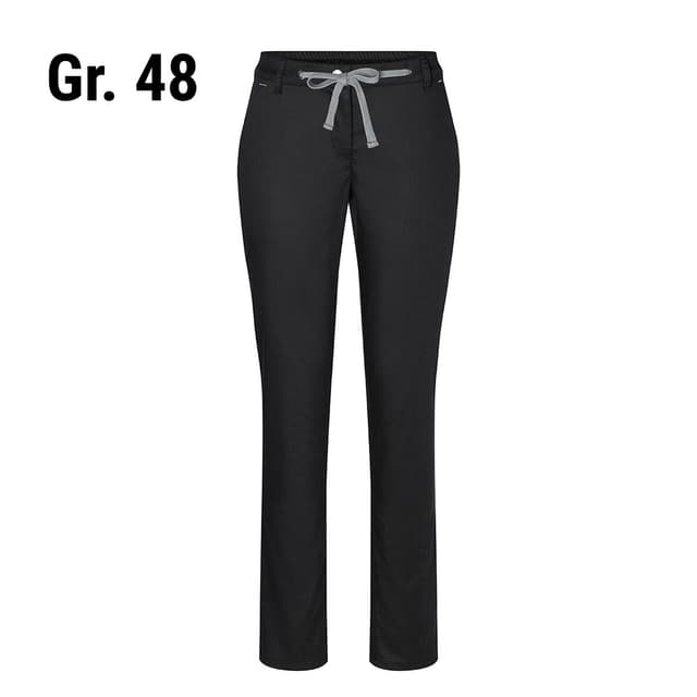 Karlowsky - Ladies Chino Pants Modern Stretch - Black - Size: 48