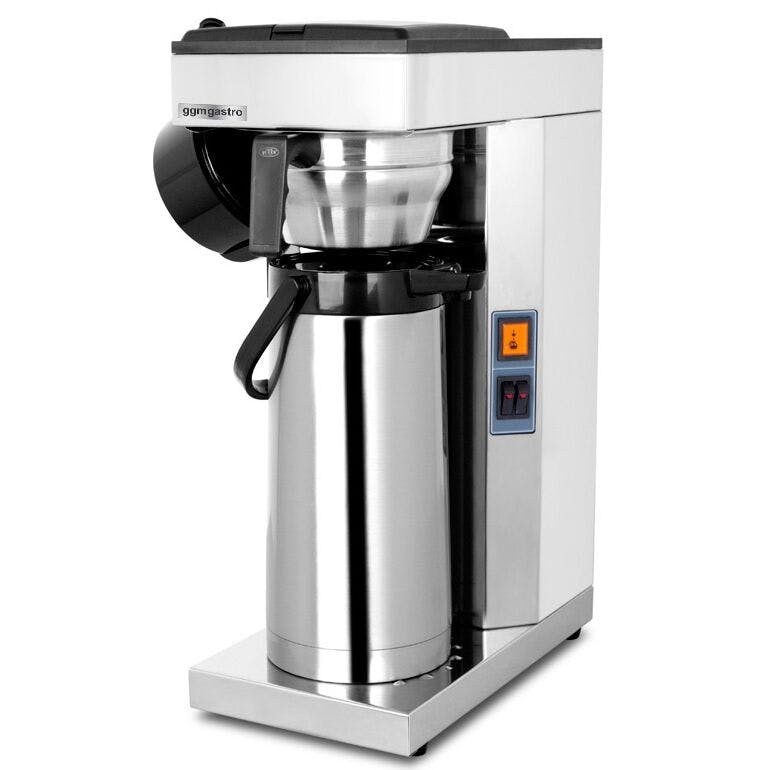 Kaffeefiltermaschine - 2,2 Liter - mit Thermokinetik - inkl. Pumpthermoskanne	