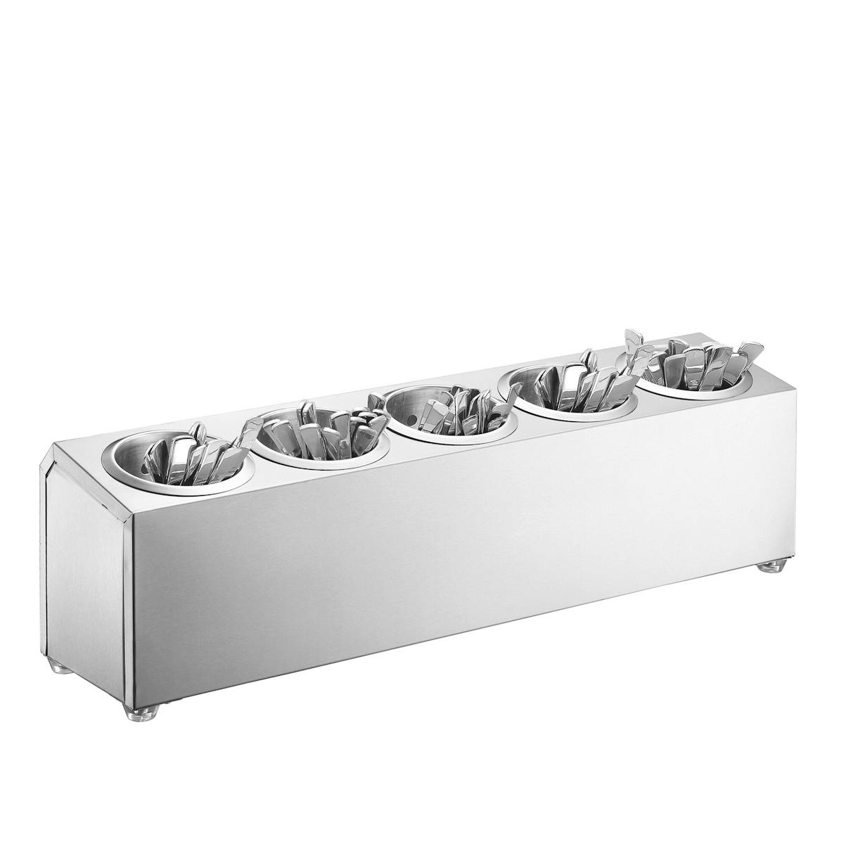 Cutlery tray - for 5 cutlery holders	