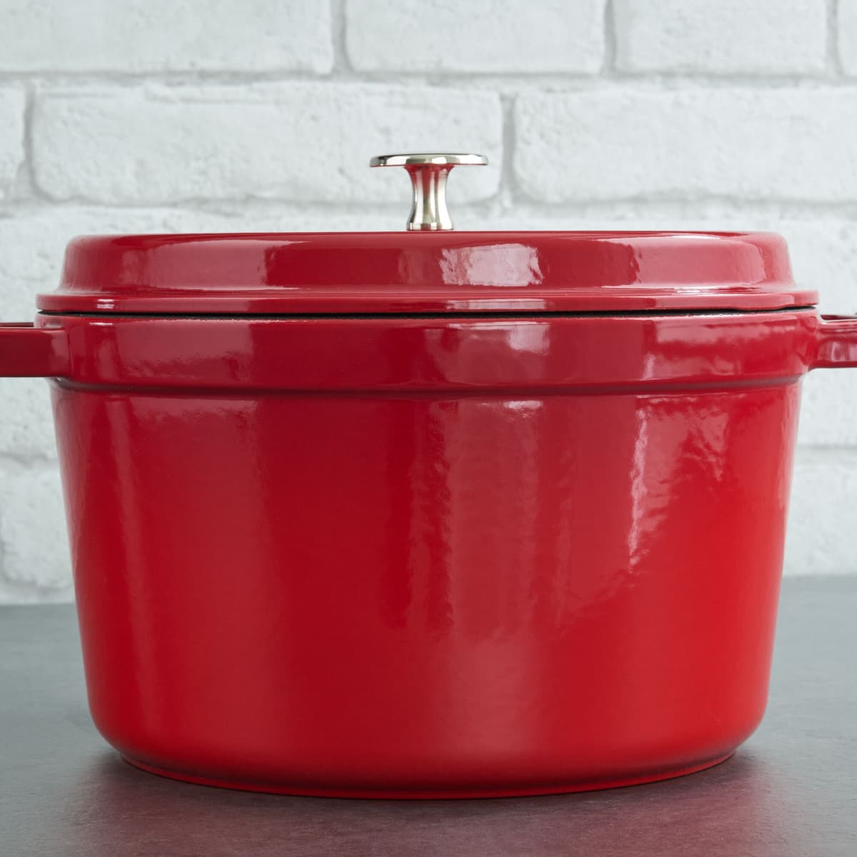 STAUB | LA COCOTTE - kokotka - Ø 240 mm - litina - třešňově červená