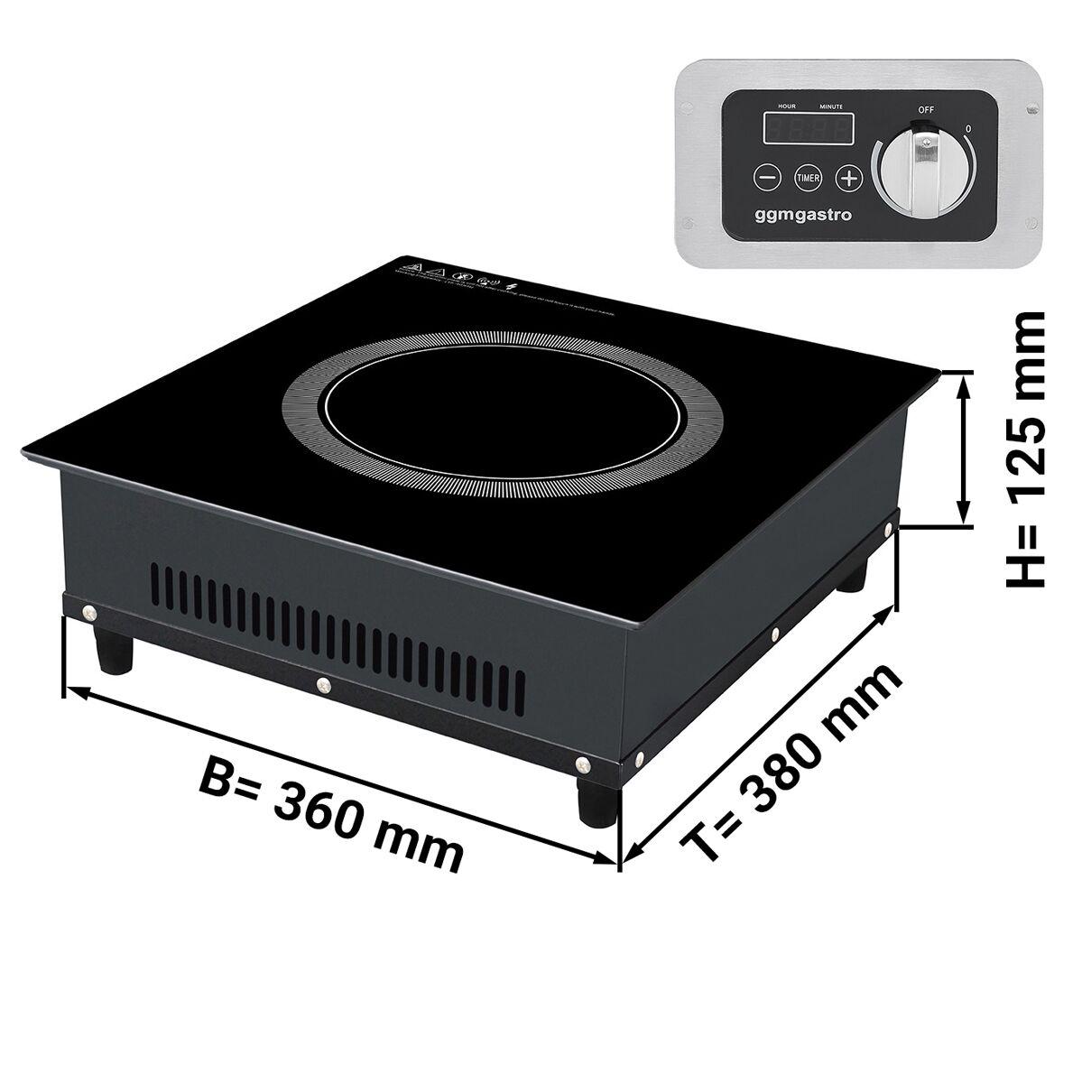 (4 Kusy) Indukční sporák - 3,5 kW