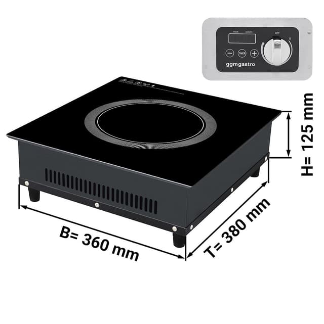 Indukční vařič - 3,5 kW