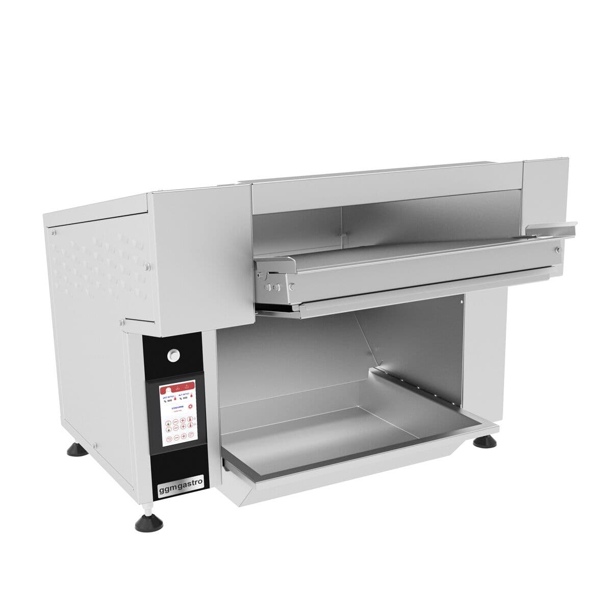 Electric conveyor toaster - horizontal