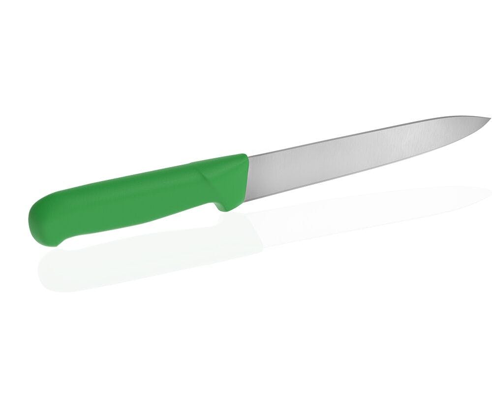 Tranžírovací nůž - 20 cm - zelený
