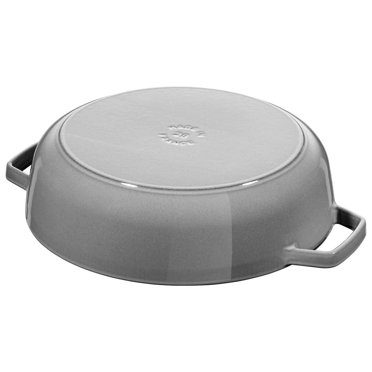 STAUB | BRAISERS - Pečicí hrnec s kapkovitou strukturou Chistera - 280 mm - litina - grafitově šedý