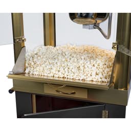 Vozík na popcorn - kapacita nádoby: 250 gr - vč. kbelíku na kukuřici & osvětlení