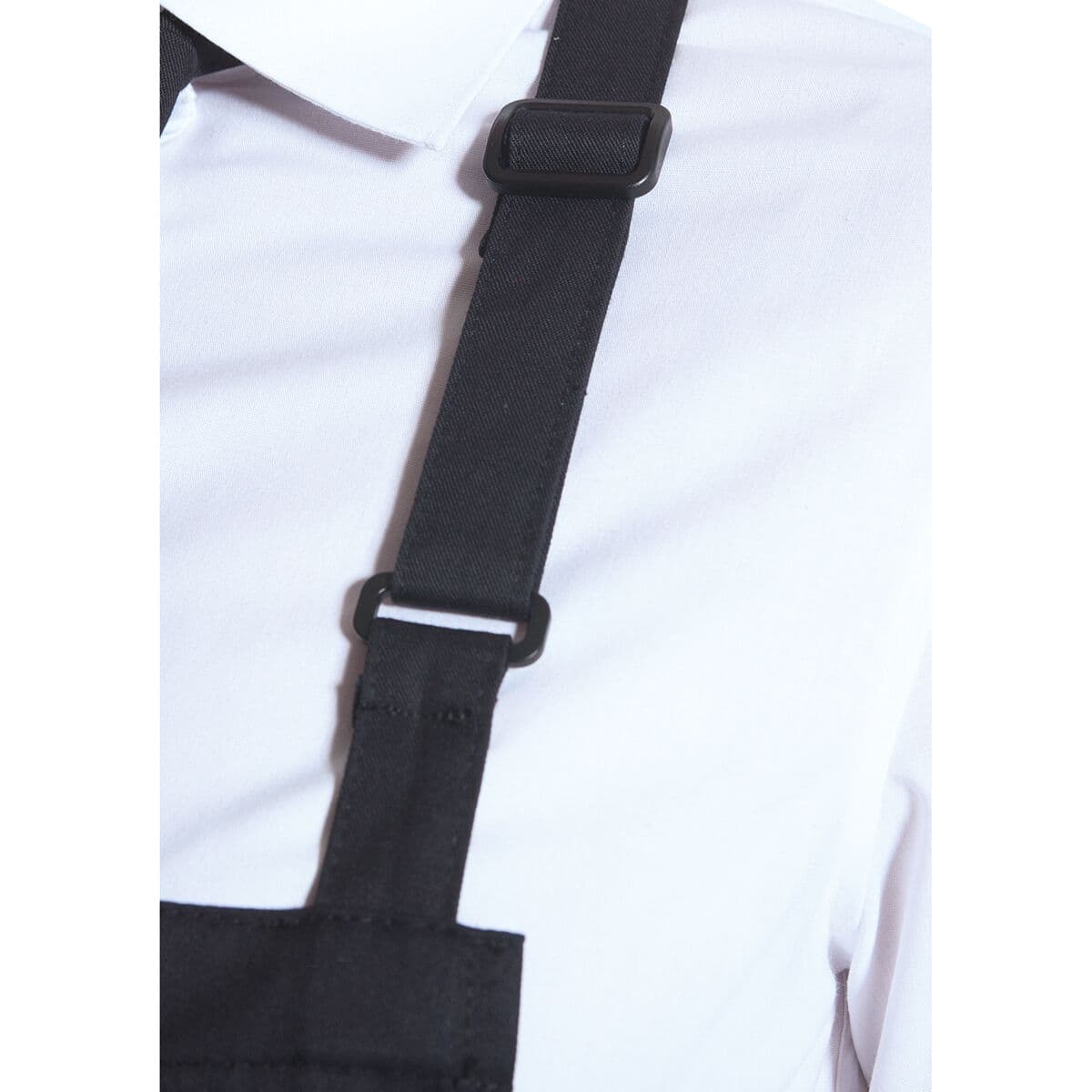 Karlowsky - Bib Apron with Pocket Basic - Black