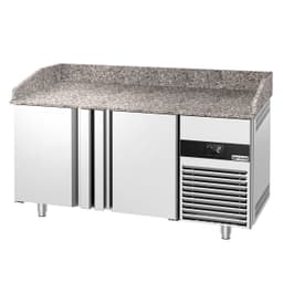 Chladicí stůl na pizzu PREMIUM - 1550x800 mm - se 2 dveřmi