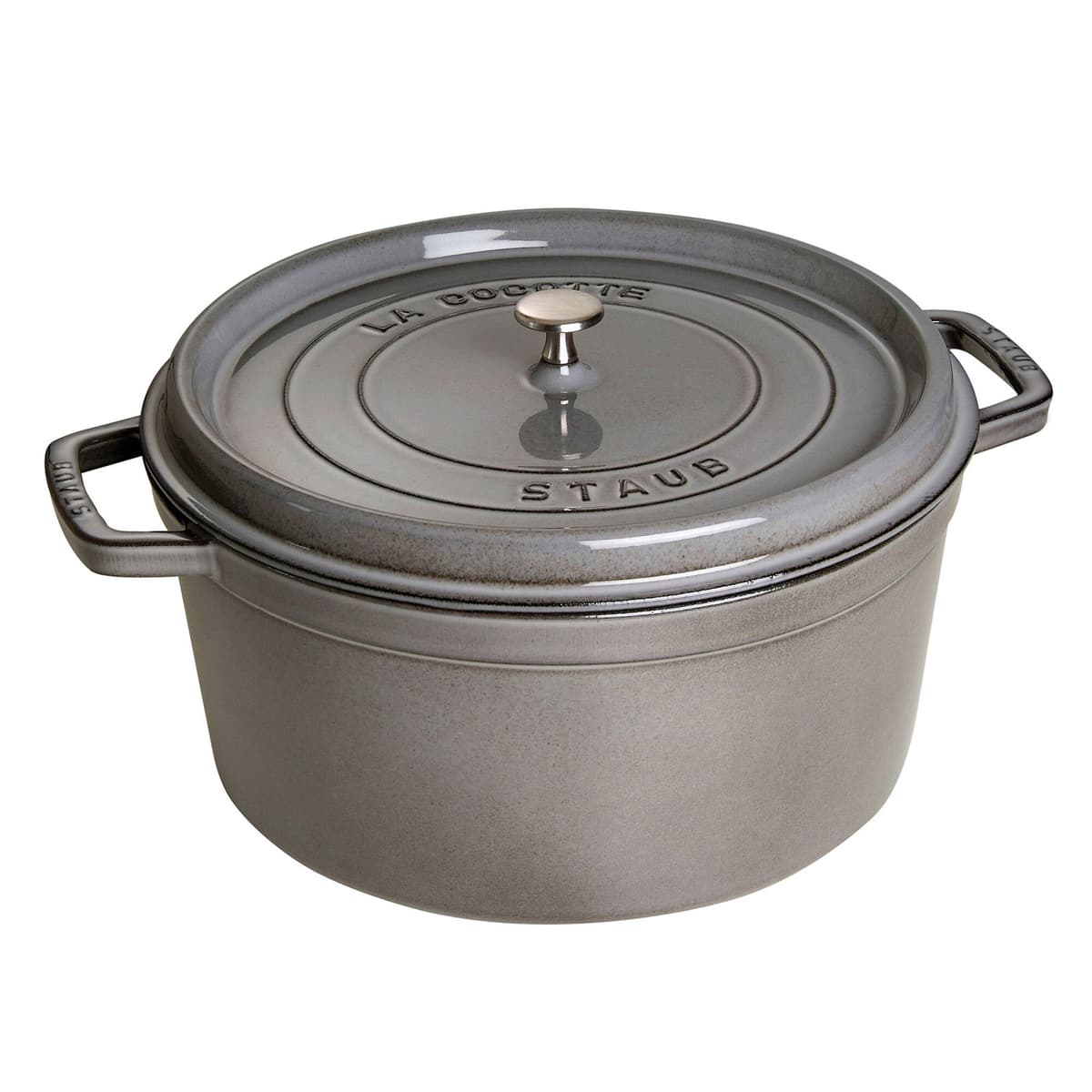 STAUB | LA COCOTTE - kokotka - Ø 340 mm - litina - grafitově šedá