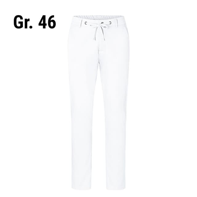 Karlowsky - Men's Modern Stretch Chino Pants - White - Size: 46