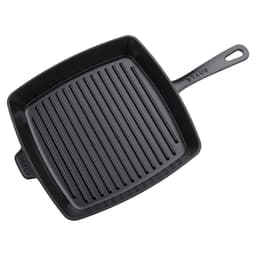 STAUB | GRILL PANS - Americký grill - 300x300mm - litina - černý