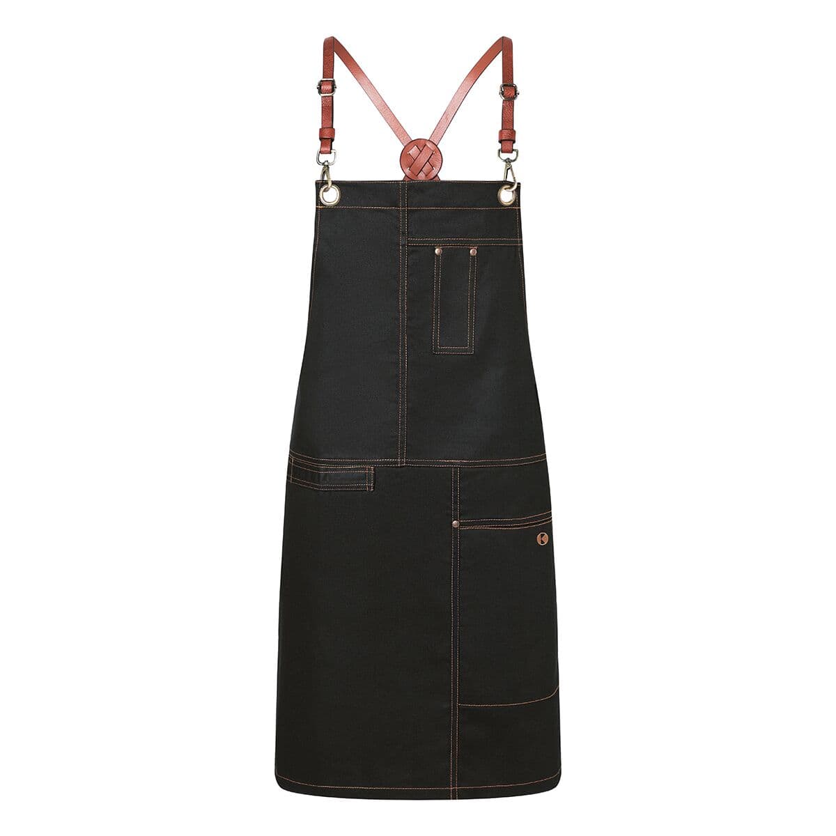 Karlowsky - Bib Apron Urban X-Style - Black