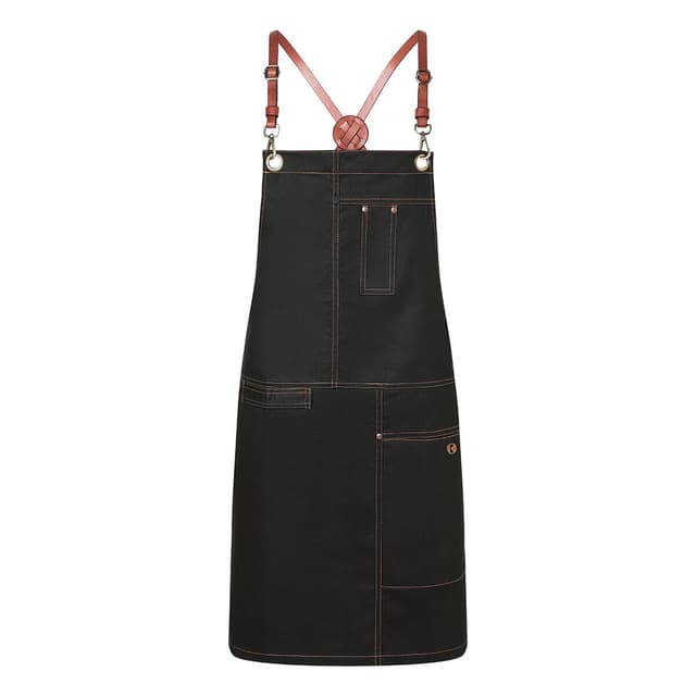 Karlowsky - Bib Apron Urban X-Style - Black