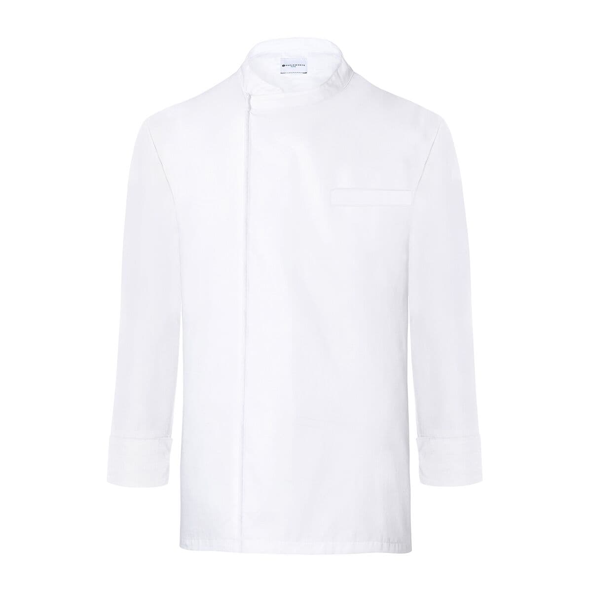 Karlowsky Long Sleeve Throw Over Cooking Shirt - White - Size: XL