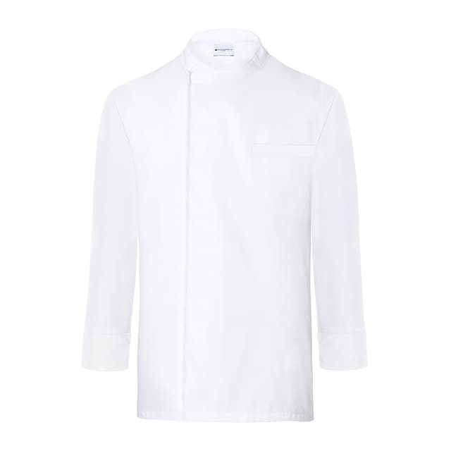 Karlowsky Long Sleeve Throw Over Cooking Shirt - White - Size: XL