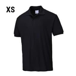 Men's polo shirt - Black - Size: XS