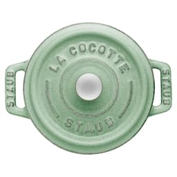 STAUB | LA COCOTTE - mini kokotka - Ø 100 mm - litina - šalvějově zelená