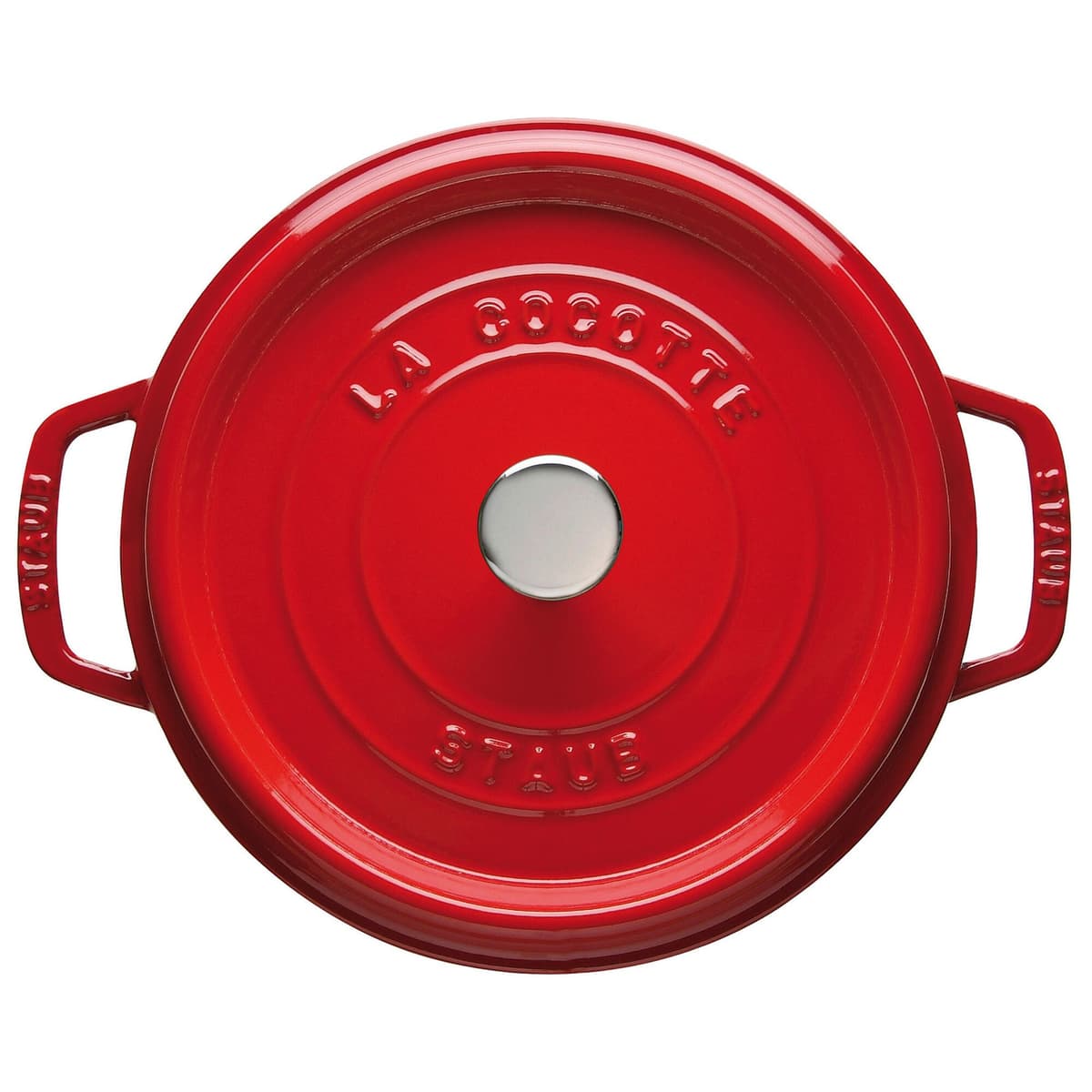 STAUB | LA COCOTTE - kokotka - Ø 240 mm - litina - červená