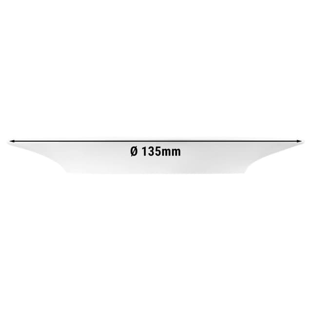 (6 pieces) Seltmann Weiden - Saucer - round small - Ø 135 mm