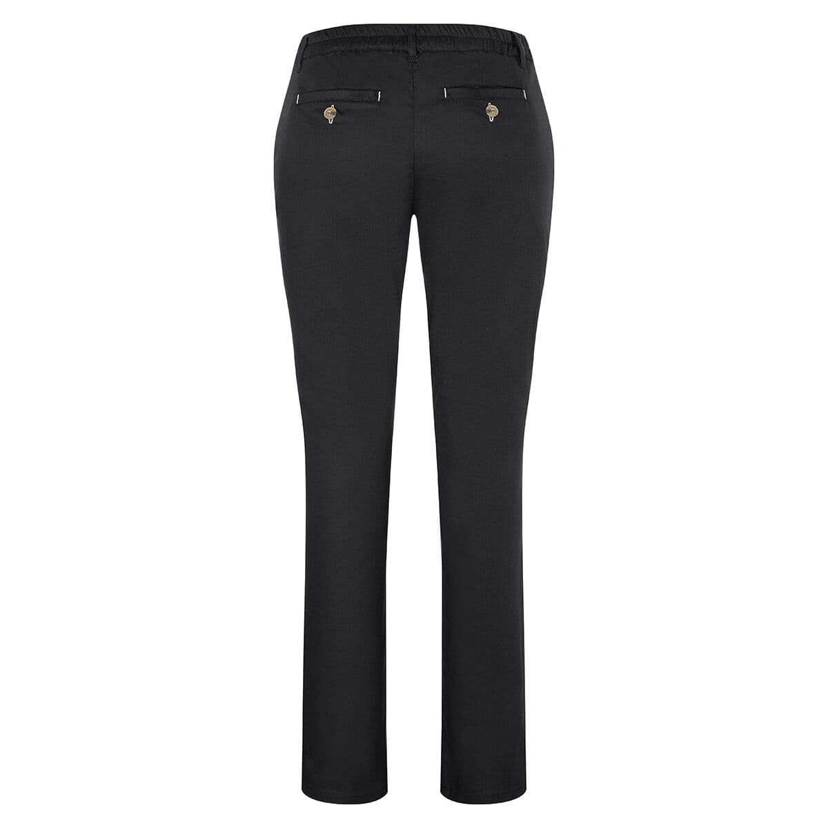 Karlowsky - Ladies Chino Pants Modern Stretch - Black - Size: 42