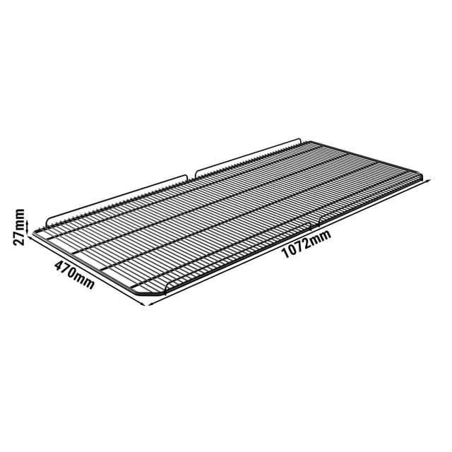 Plastifiziertes Tragrost für GK1200US