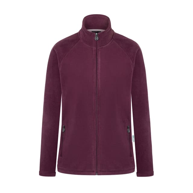 KARLOWSKY | Damen Workwear Fleecejacke Warm-Up - Aubergine - Größe: 2XL