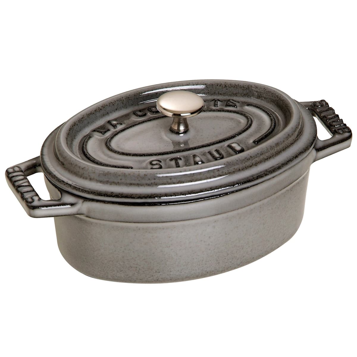 STAUB | LA COCOTTE - mini kokotka - Ø 110 mm - litina - grafitově šedá