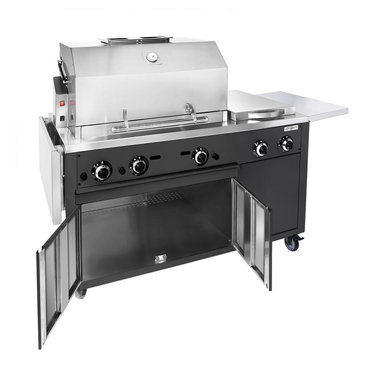 Grill Station - Professional BBQ Kitchen - Black	