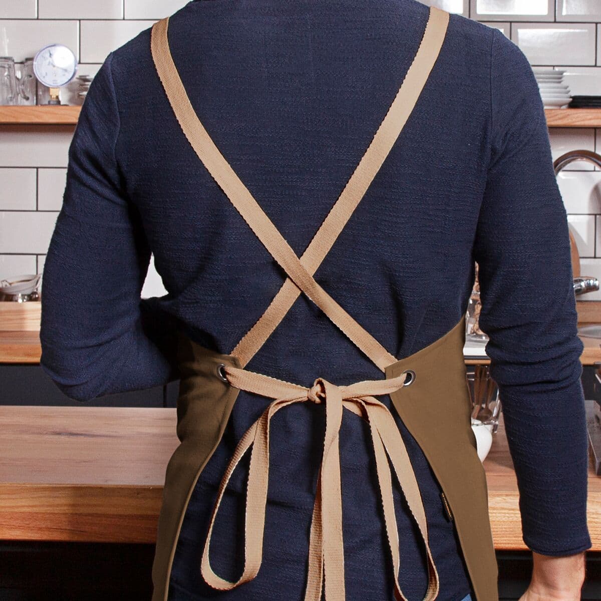 Karlowsky - Bib Apron Urban-Nature - Cinnamon