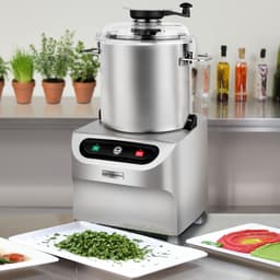 Vegetarian cutter - 18 litres - 1.5 kW - 220 Volt - 1500rpm