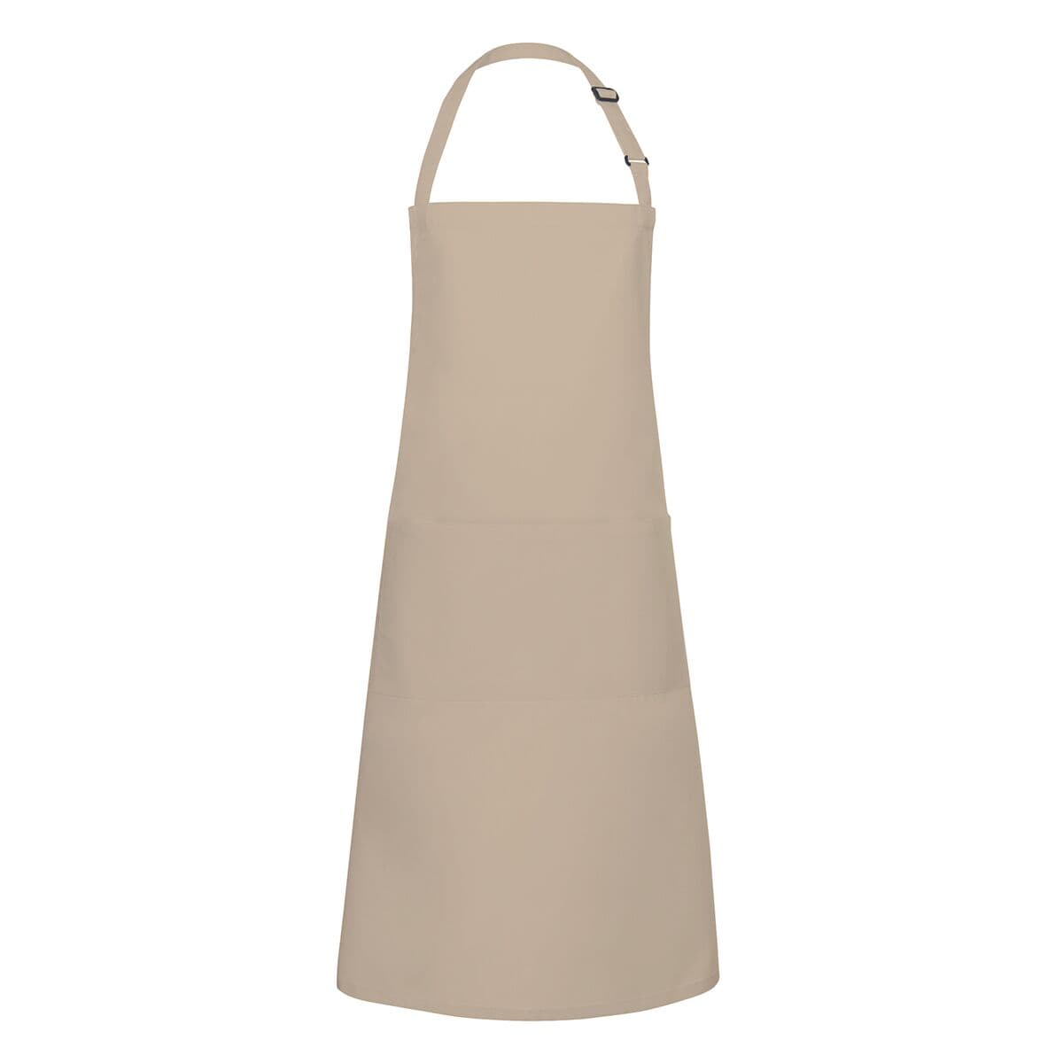 Karlowsky - Bib Apron with Bag Basic - Sand