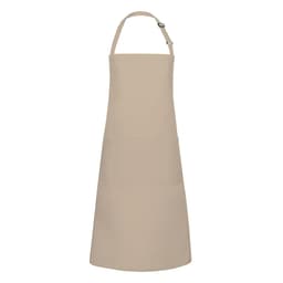 Karlowsky - Bib Apron with Bag Basic - Sand