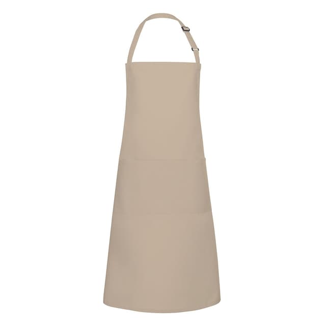 Karlowsky - Bib Apron with Bag Basic - Sand