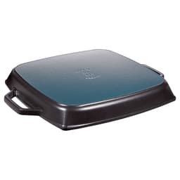 STAUB | GRILL PANS - Grilovací pánev - 300x330mm - litina - černá